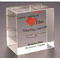 Acrylic Square Embedment Award (3"x3"x2")